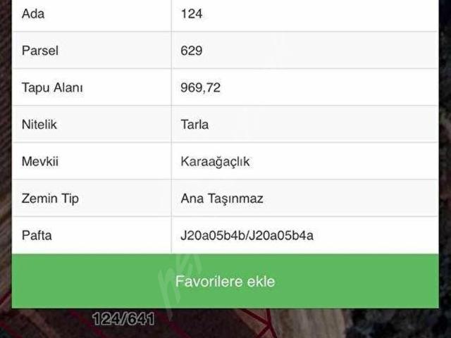 Yolbaşı, Bigadiç içerisinde satılık Arsa