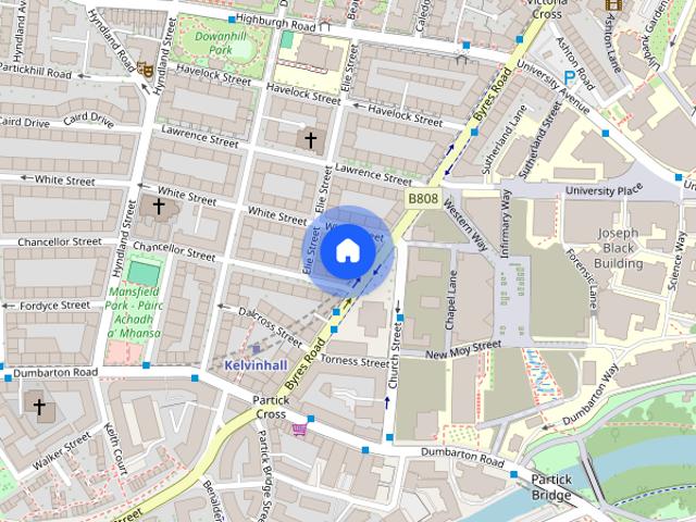 Apartment for rent in Partickhill, Glasgow