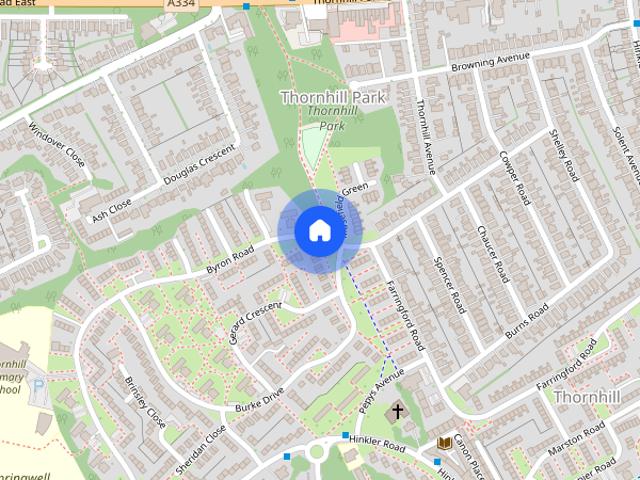 Apartment for rent in Thornhill Park, City Of Southampton