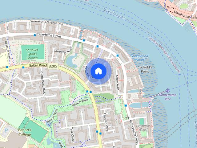 Apartment for rent in Rotherhithe, Greater London