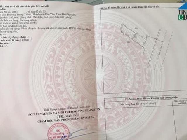 Nhà mặt phố bán tại Thái Nguyên, Tỉnh Thái Nguyên