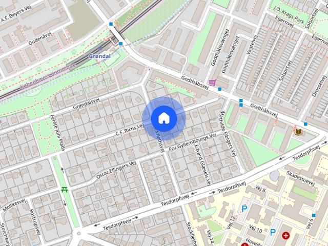 Hus til leje i Frederiksberg C, Brøndby