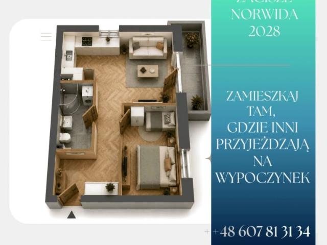 Mieszkanie na sprzedaż w Zakrze, Kudowa-Zdrój