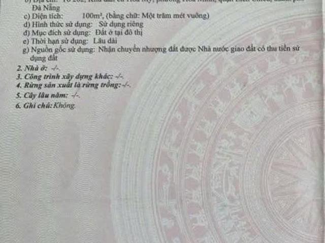 Nhà mặt phố bán tại Liên Chiểu, Đà Nẵng