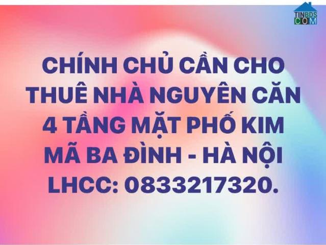 Nhà mặt phố cho thuê tại Khu phố cổ, Thành phố Hà Nội
