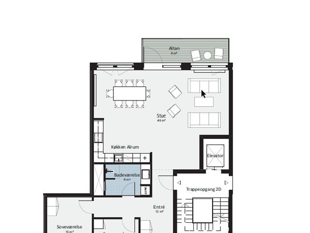 Lejlighed til leje i Hellerup, Brøndby