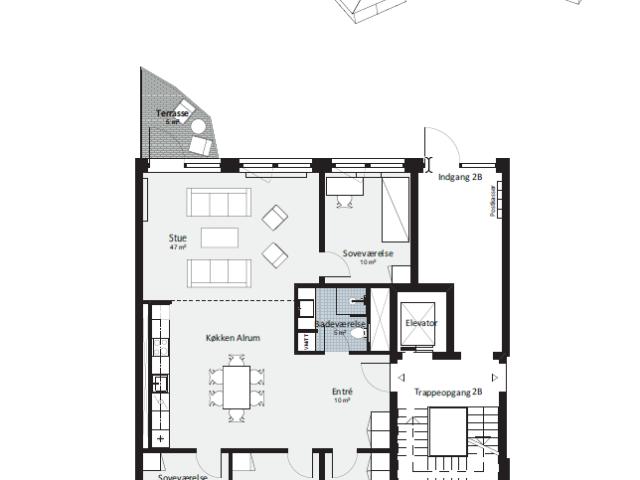 Lejlighed til leje i Hellerup, Brøndby