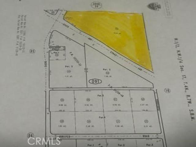 Land for sale in Pinon Hills, California