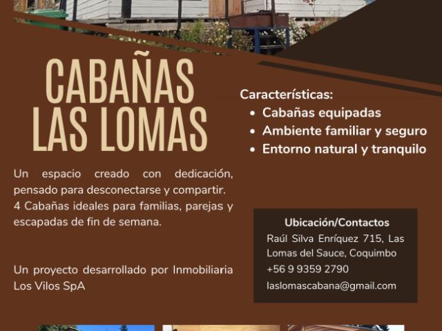 Cabaña Las Lomas 4 Cabañas Amobladas
