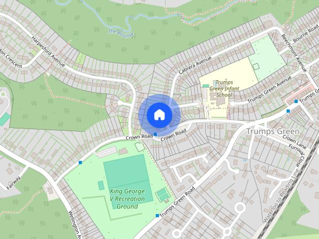 House for rent in Trumps Green, Runnymede