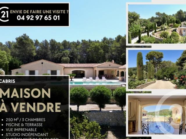 Maison vente à Grasse, Cabris