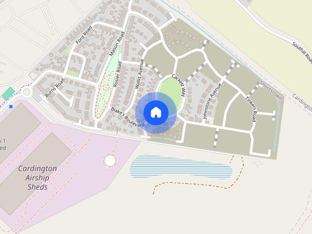House for rent in Shortstown, Bedford