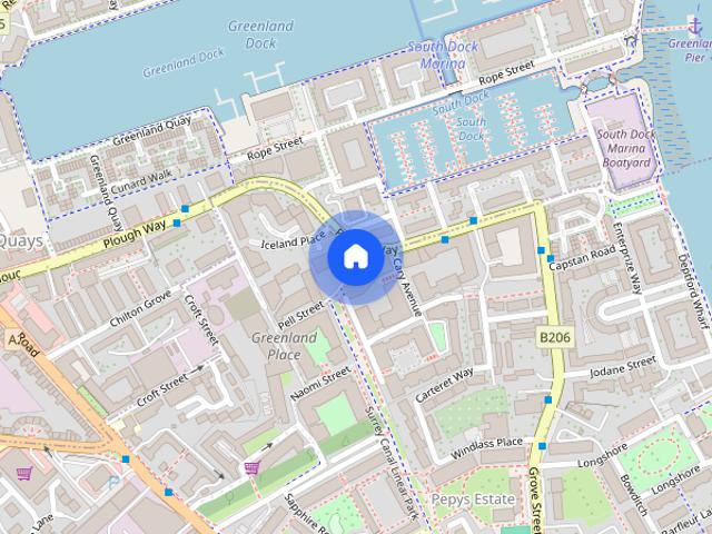 Apartment for rent in Rotherhithe, Greater London