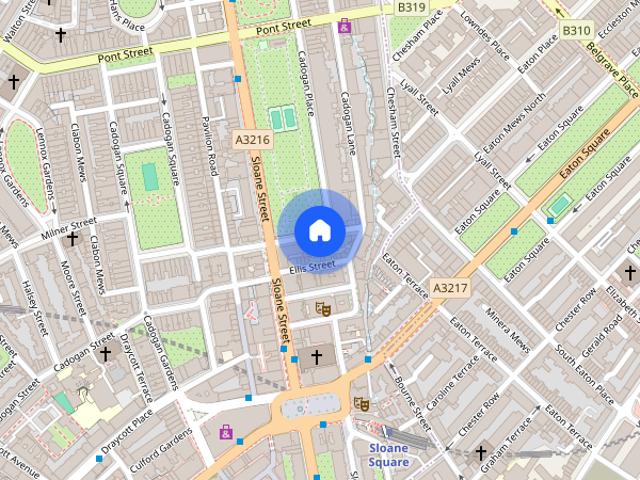 House for rent in Chelsea, Cat Hill