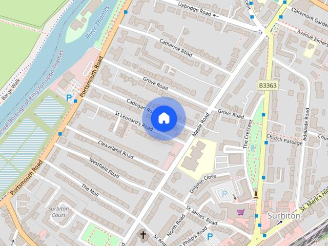 Apartment for rent in Surbiton, Greater London