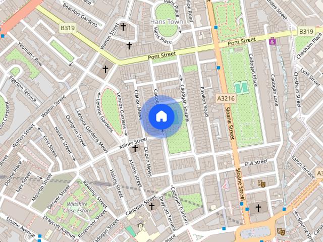 Apartment for rent in Chelsea, Cat Hill