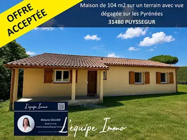 Maison vente à Toulouse, Cadours