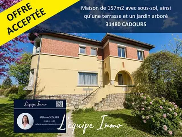 Maison vente à Toulouse, Cadours