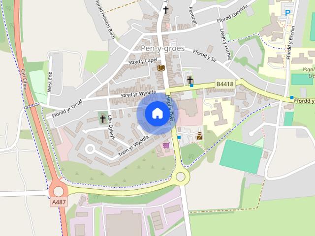 Apartment for rent in Llanllyfni, Pen-y-groes