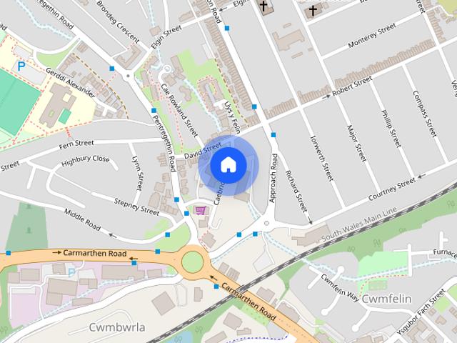 Apartment for rent in Cwmbwrla, Nangreaves