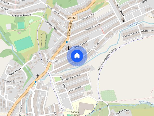 House for rent in Maesteg, Caerau