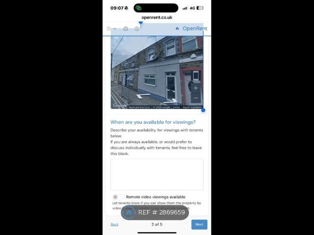 House for rent in Maesteg, Caerau