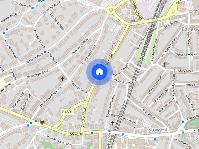 Room for rent in Stow Hill, Wales