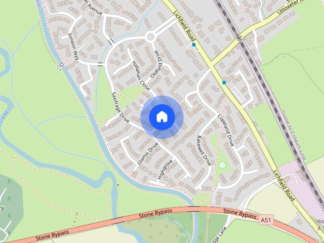 House for rent in Aston-by-Stone, Baswich