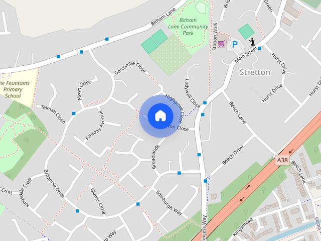 House for rent in Beamhurst, Staffordshire
