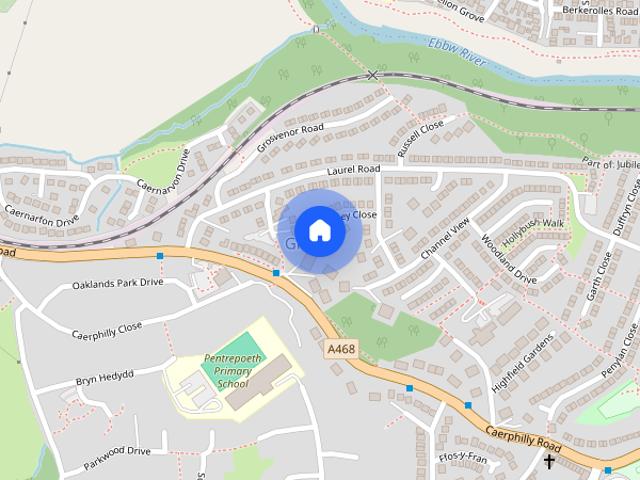 House for rent in Bassaleg, Wales