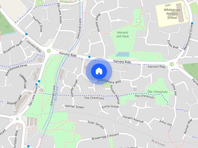 Apartment for rent in Chavey Down, Newell Green
