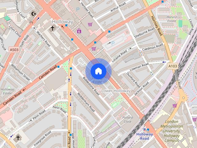 Apartment for rent in Holloway, Lower Holloway