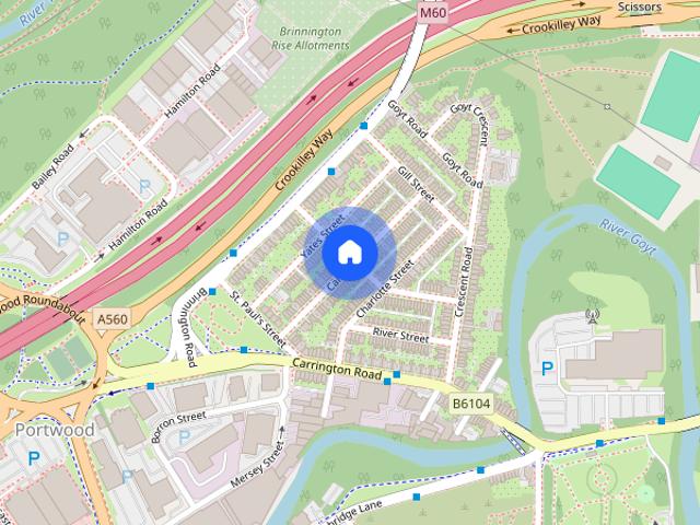 House for rent in Portwood, Greater Manchester