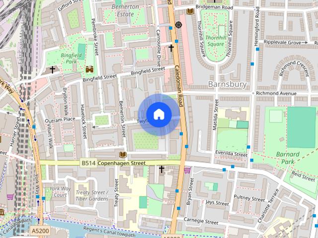 Apartment for rent in Kings Cross, Barnsbury