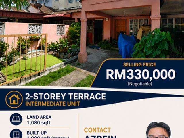 House for sale in Bandar Puncak Alam, Kuala Selangor