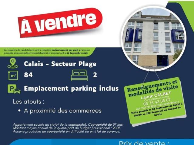 Appartement vente à Calais