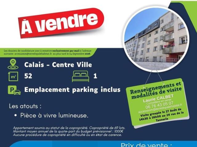 Appartement vente à Calais