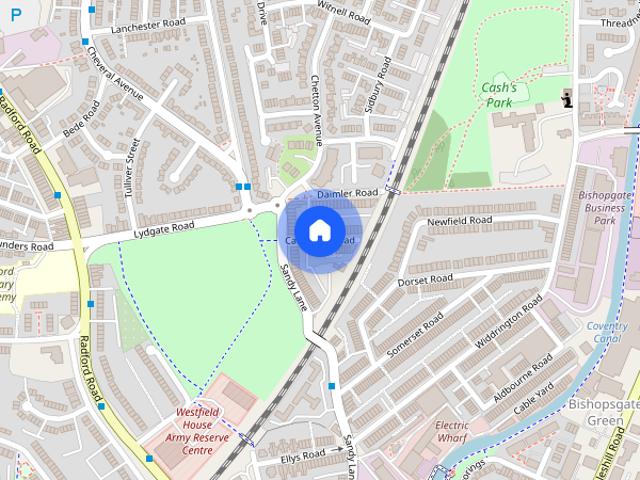 House for rent in Radford, West Midlands