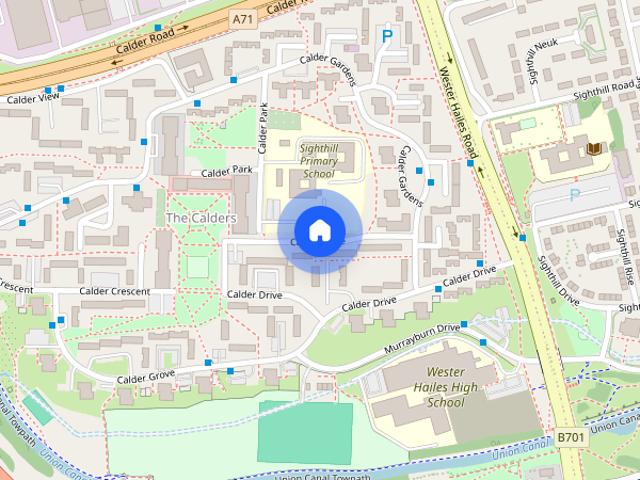 Apartment for rent in The Calders, Wester Hailes