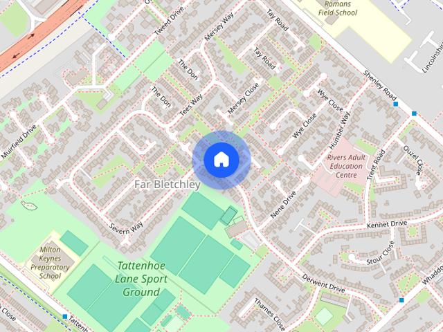 House for rent in West Bletchley, Bletchley
