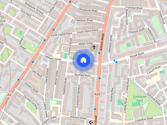 Apartment for rent in Oval, Greater London