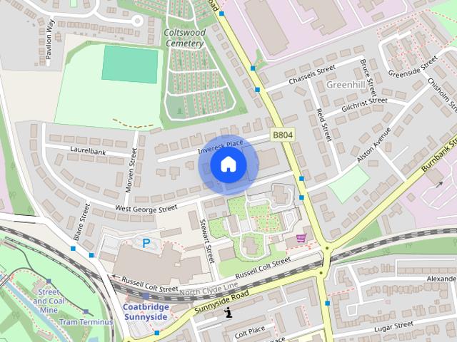 Apartment for rent in Coatbridge, Sunnyside