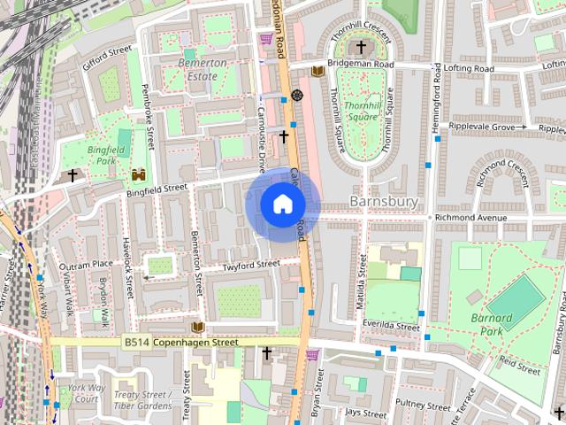 Apartment for rent in Barnsbury, Greater London