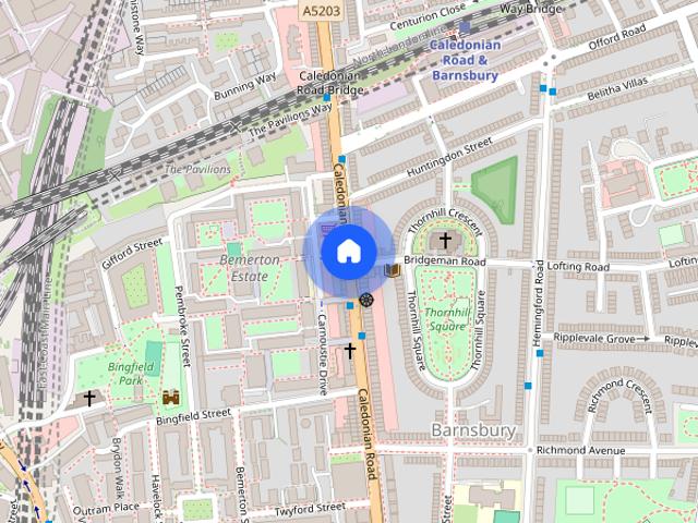 Apartment for rent in Barnsbury, Greater London