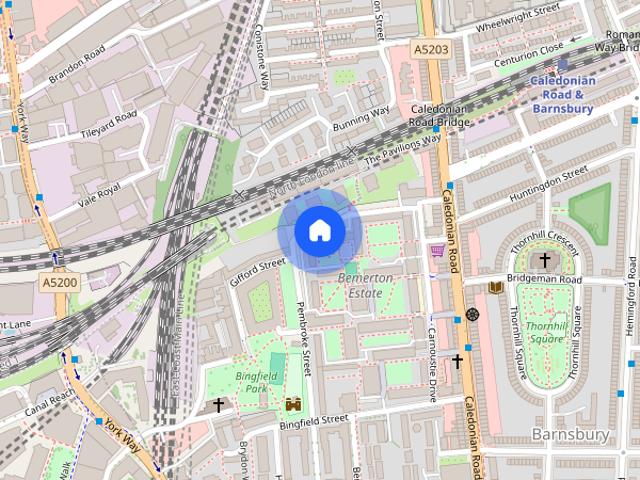Apartment for rent in Bemerton Estate, Greater London