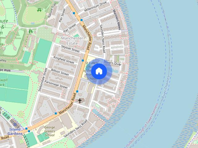Apartment for rent in Isle Of Dogs, Greater London