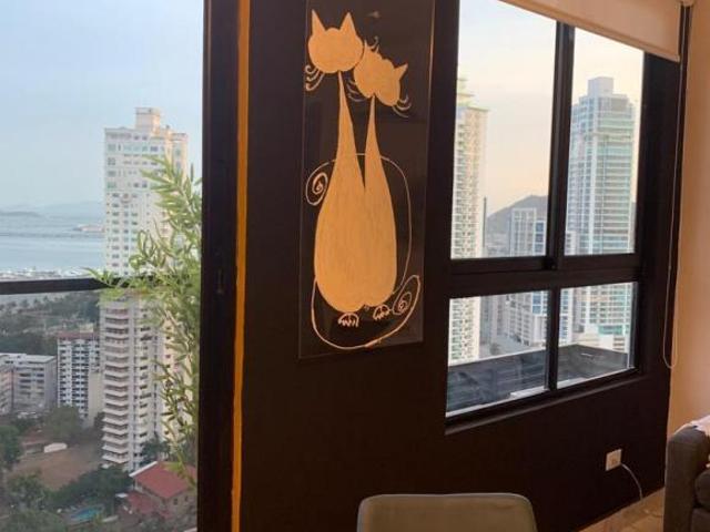 Calle 50, Area Bancaria, Bella Vista: The Gray Amoblado Total, Con Luz, Internet