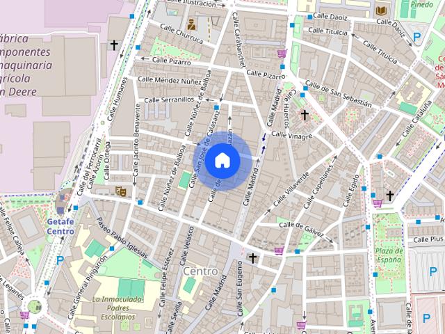 Apartamento en alquiler en Centro, Getafe