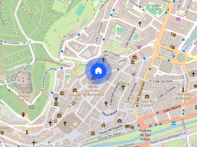 Apartamento en alquiler en Centro, Burgos