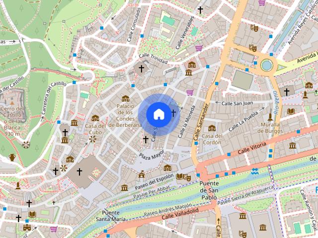 Apartamento en alquiler en Centro, Burgos